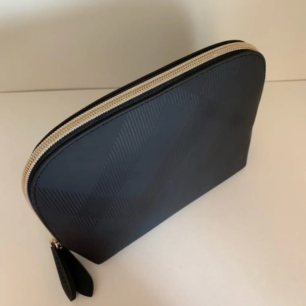 Burberry Beauty zippy pouch Makeup Cosmetic Bag Clutch